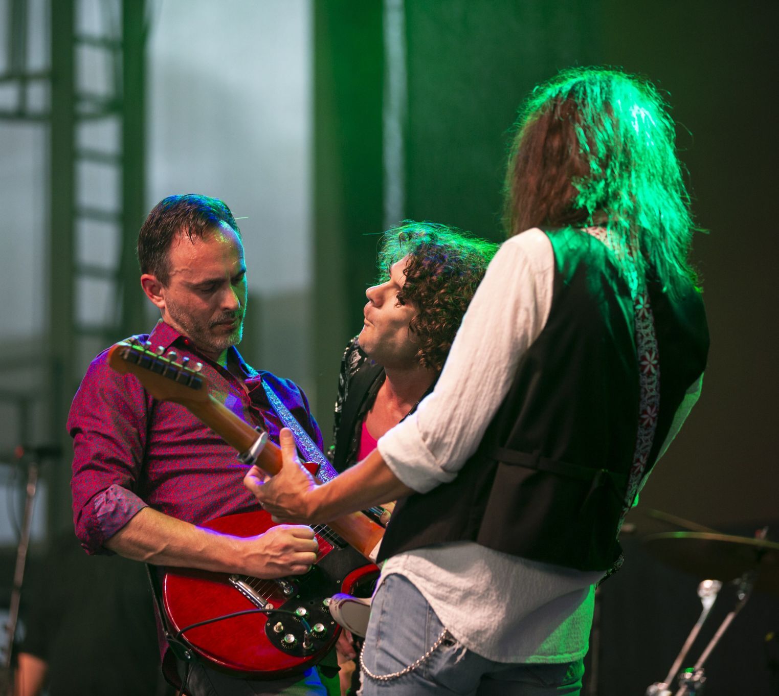 Rolling Stones tribute band performs at the new ÃÛÑ¿´«Ã½ Music Park